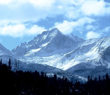 Bear Creak Spire looking Himalayan after an October storm.