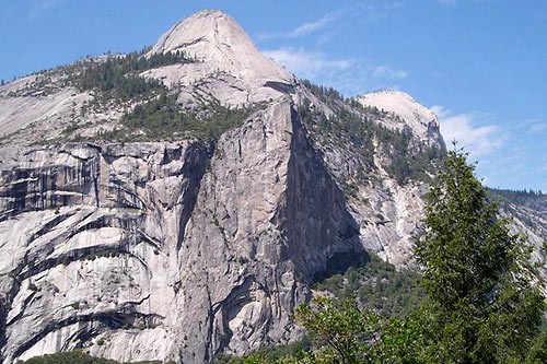 Overview of North Dome and Washington Column.