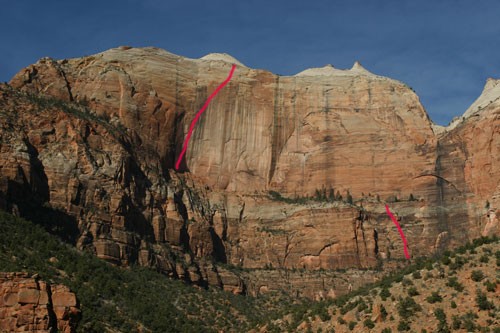 Rodeo Queen Route Line, Zion National Park