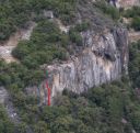 Five and Dime Cliff - Mockery 5.8 - Yosemite Valley, California USA. Click for details.
