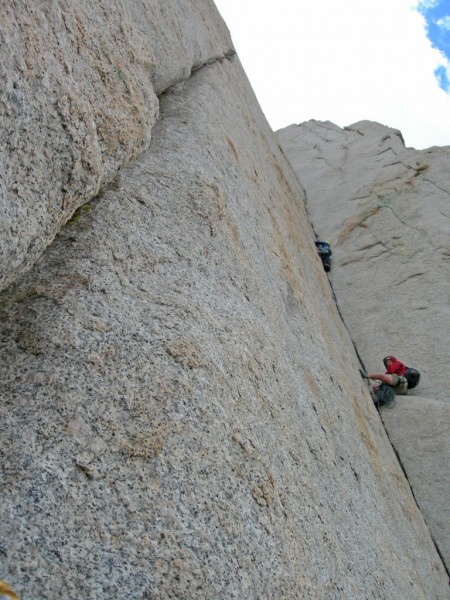 Looking across at the Mithral Dihedral route.