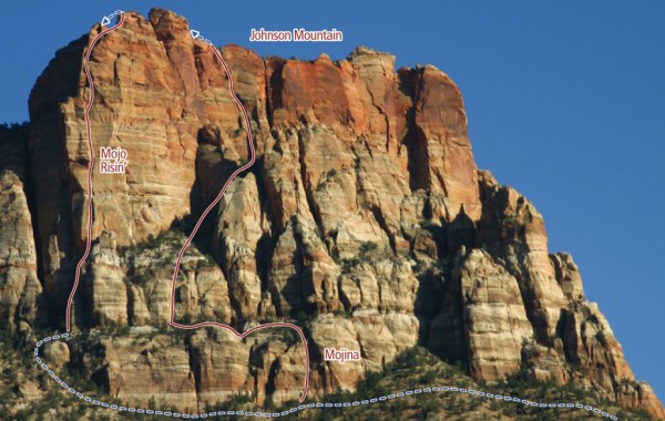 Johnson Mountain Zion Climbing