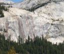 Dozier Dome - Loud and Obnoxious 5.10a - Tuolumne Meadows, California USA. Click for details.