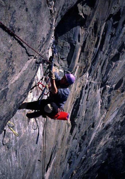 Dougald Macdonald cleaning the Black Cave.