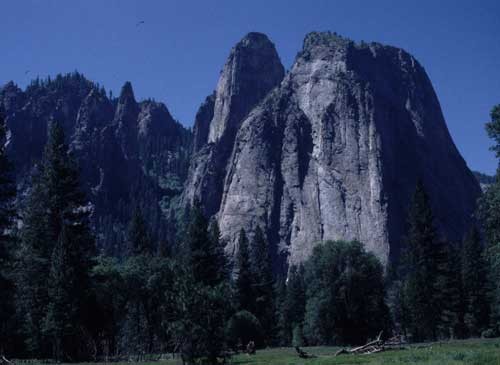 Higher and Middle Cathedral rocks.