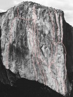 El Capitan - Dihedral Wall A3 5.8 - Yosemite Valley, California USA. Click to Enlarge