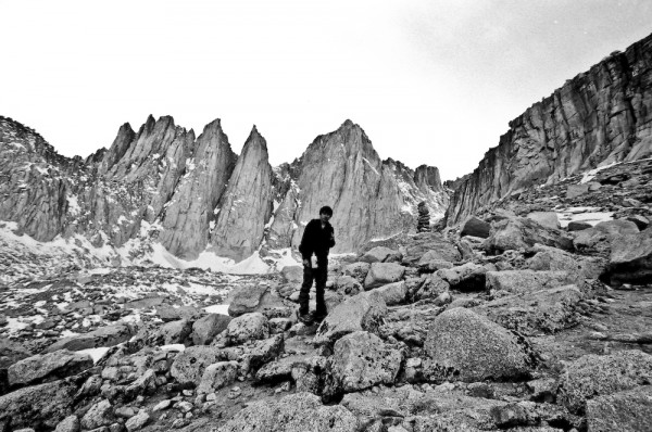 Approaching Iceberg Lake..