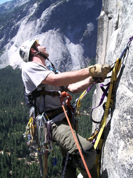 John Hall leaning into the void.