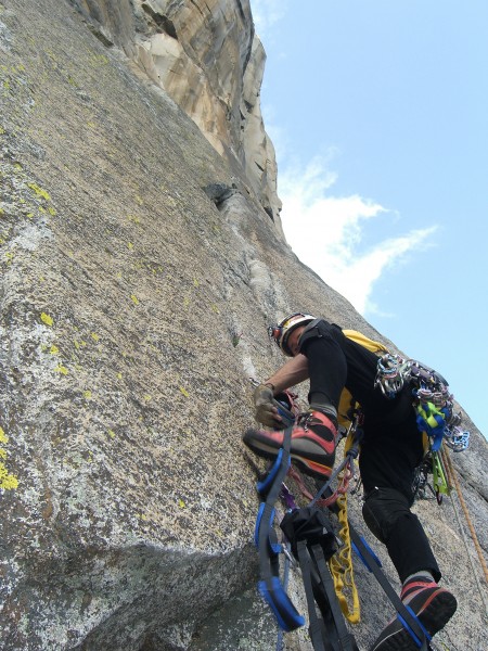 John Hall heading up pitch 12. FUN! FUN! FUN!