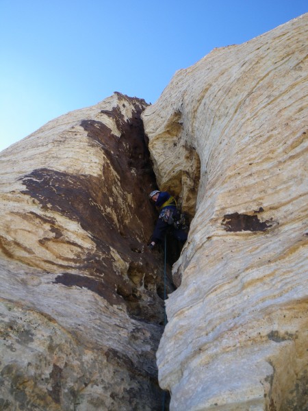 Noal on fourth pitch of Purblind Pillar