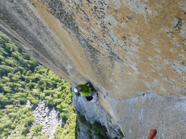 Looking back up at pitch 6.