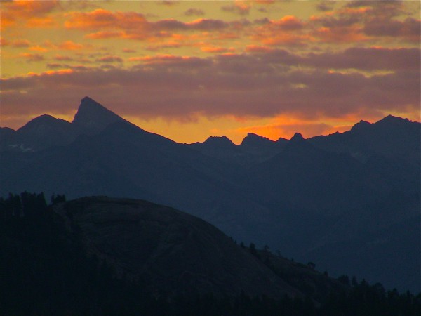 The High Sierra.....Sawtooth Peak to be exact.....as seen from hwy 180...