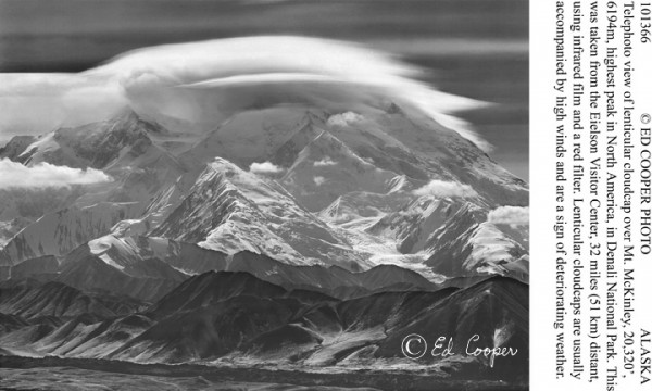 Mt.McKinley, cloudcap, AK.