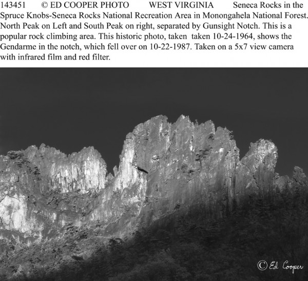 Seneca Rocks, BW, WV