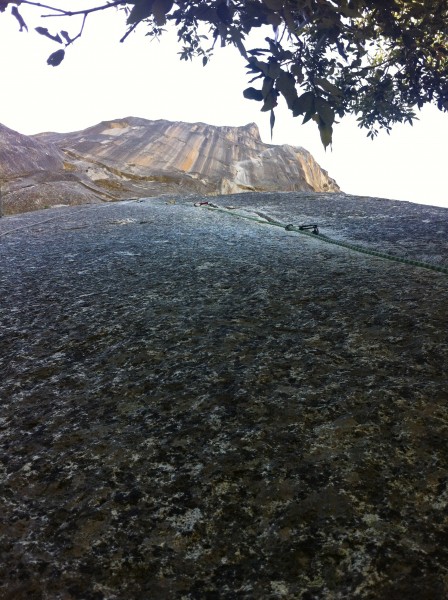 Looking up the prow from the 1st pitch alternate start &#40;JoJo&#41;