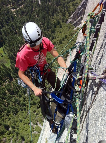 Hanging out at the top of pitch 7