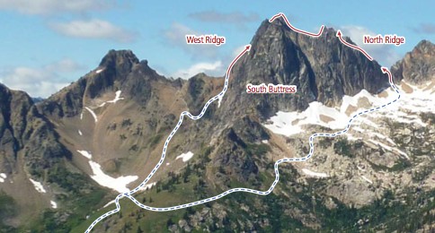 Cutthroat Peak South Buttress