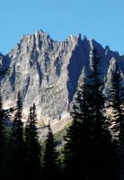 Juno Tower - Vasliki Ridge  - Washington Pass, Washington, USA. Click to Enlarge