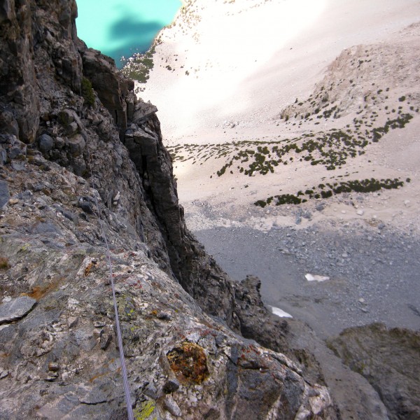 Simul Climbing high on Dark Star.