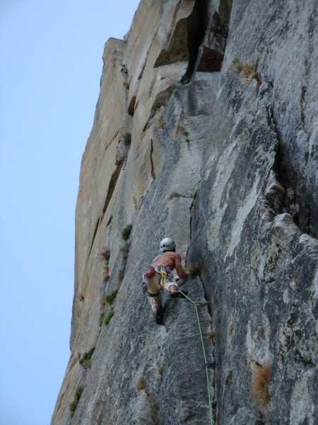 Another Really Fun 5.10 Pitch on the Salathe