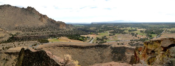 Panorama from top of Red Wall
