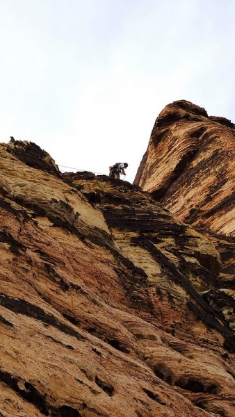 Big Mike on Second pitch of Geronimo last week.