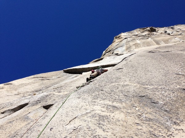 Mark Melvin leading up to the Boot Flake.