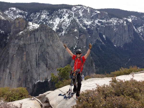 Chris McNamara submitting El Capitan &#40;the nose&#41;