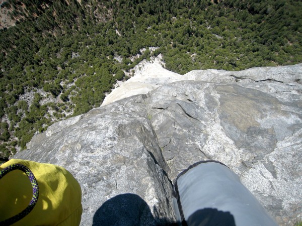 Looking Down from the Gray Bands