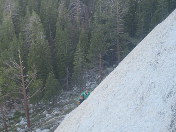 mom and dad at top of P.1