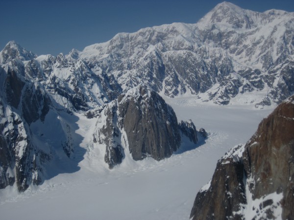 Mt. Barrill, with the 'Japanese Couloir' near its left margin, was one...