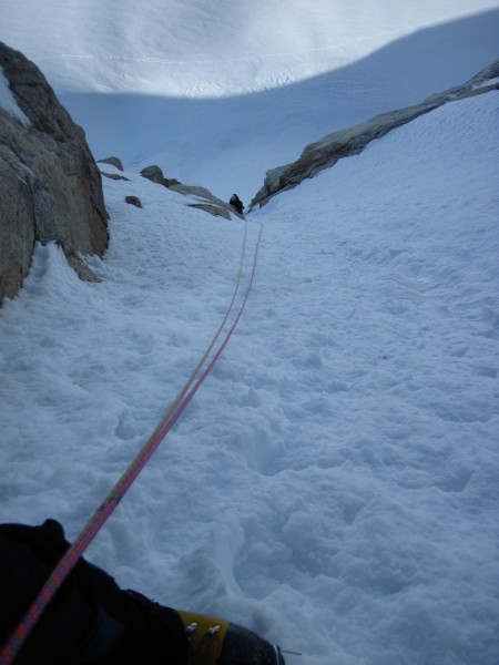 My lead was a bit of steep ice &#40;below Steve in this pic&#41; follo...