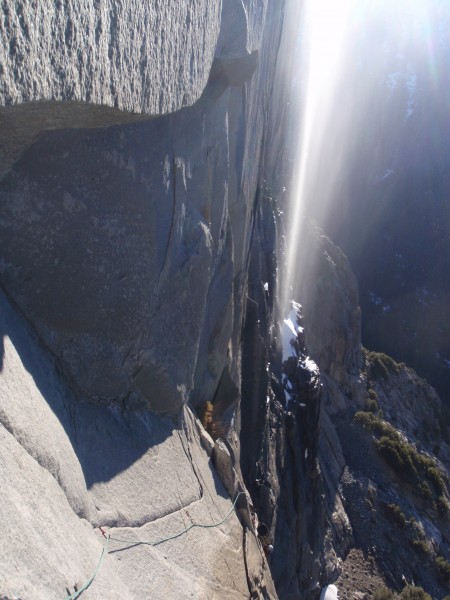 Morning Light on Horsetail Falls