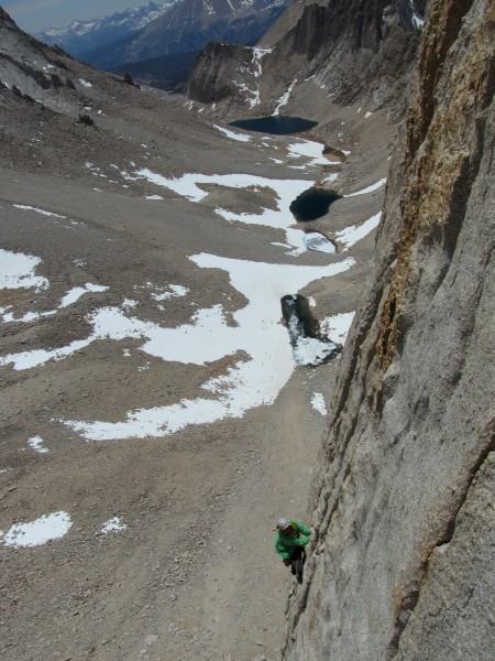 On the traverse from Bloody Corner to Star Trekkin