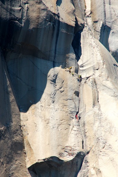 john leading the alcove pitch up high