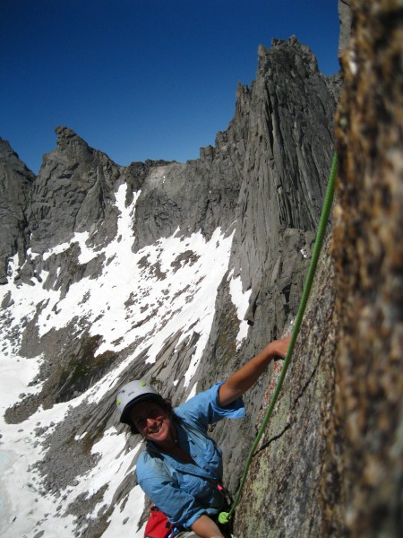 What an amazing setting for climbing! East Ridge of Wolf's Head &#40;f...