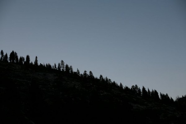 The skyline view behind El Cap reminded me of my youth growing up in L...