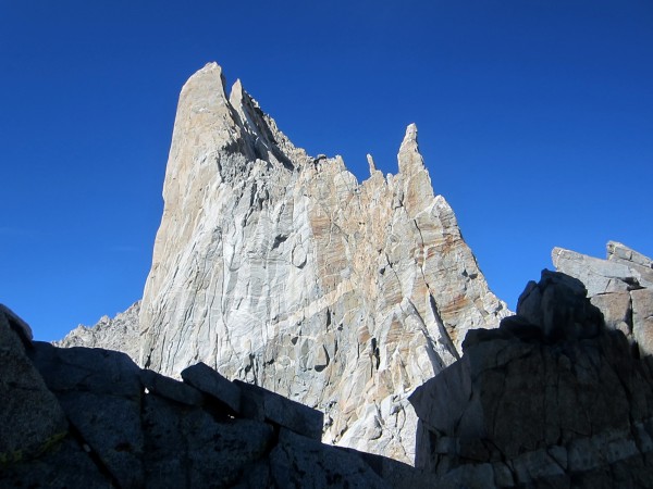 Nearing the big notch, where we couldn't resist cutting right again, b...