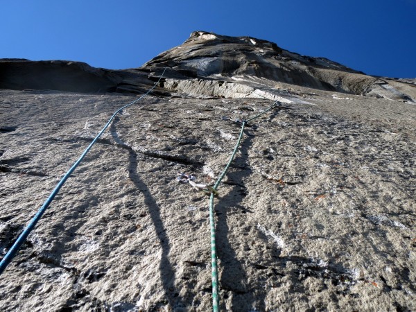 Looking up at pitch 1, Tribal Rite