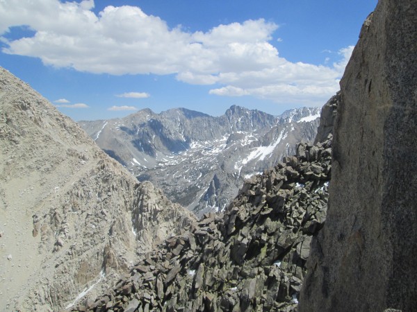 Eclipsed Arete, Temple Crag, from Venusian Blind