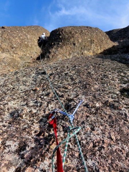 Pitch 3 anchors and Dixie moving into Pitch 4 groove.