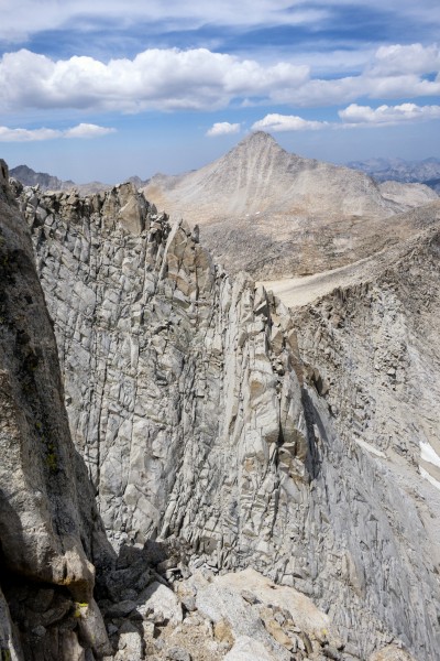 Looking north from pitch 5