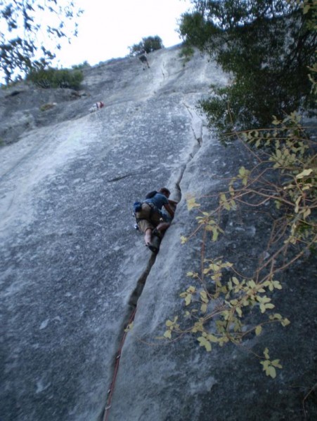 1st pitch of Jamcrack &#40;5.7&#41;