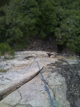 on the second pitch above jamcrack