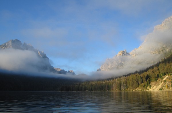 Redfish Lake and Sawtooths