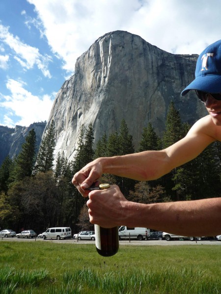 The Tomahawk works as a great beer opener.