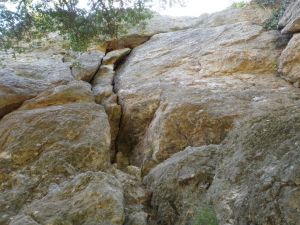 Berkeley - Moss Ledge 5.10b - Bay Area, California USA. Click to Enlarge