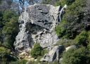 Castle Rock - Center Face - Goat Rock 5.8 - Bay Area, California USA. Click for details.