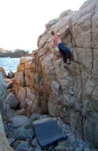 Granite Creek - East Face 5.11 - Bay Area, California USA. Click to Enlarge