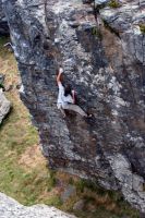 Goat Rock - Killer Crack 5.10c/d - Bay Area, California USA. Click to Enlarge